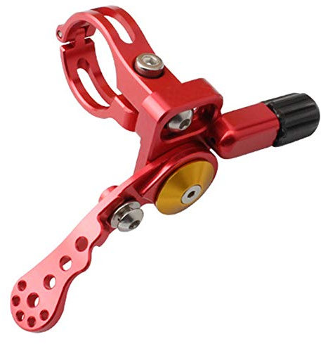 Mountainbike-Sattelstützen-Dropper Fernbedienungshebel, universal, verstellbar, Fahrradsattelstütze, Fernbedienung, Hebelschalter mit 2 Schraubenschlüsseln für 22,2 mm oder 24 mm Mountain-Lenker