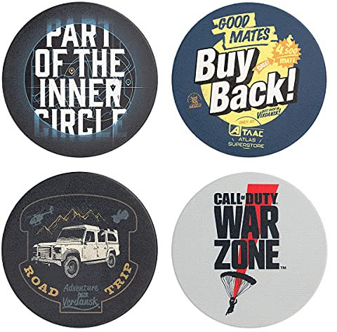 Call of Duty: Warzone Coaster Set Icons