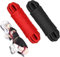 Qoosea 2 x10M Bondageseil Weich Bondage Seil, Fesselseil Sexspielzeug Bondage Set Baumwollseil Fesselspiele Bondage Requisiten für Paare Extrem Sex（Rot Schwarz）