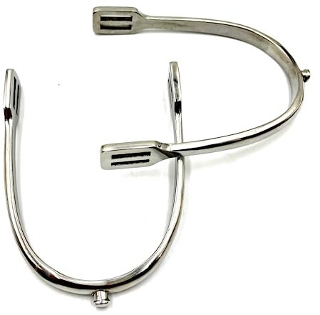JA Horse Reitsporen Reiten Sporen hochwertiger Edelstahl Radsporen Sonnenradsporen Kugelsporen Ballsporen Schwanenhalssporen Hammersporen Knopfsporen Riffelsporen Stecksporen (Unisex 5, Knopfsporen)