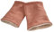 Pulswärmer (Armstulpen), aus Rippen-Jersey und Baumwollfleece, Nähwerkstatt Marke Britta Meier (Pfirsich)