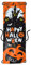 Folat B.V.- Folat 23864 Cortina de Puerta 'Happy BoOo-215 x 80 cm-Decoración de Halloween: Calabaza, Fantasma, araña, Bruja, Multicolor