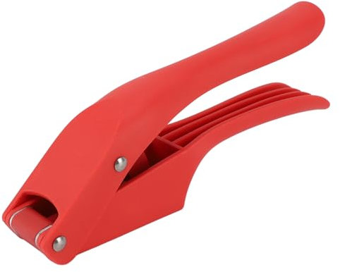 Spremiaglio, Strumento Multiuso 2 in 1 per Tritare L'aglio per Uso Cucina (rosso)