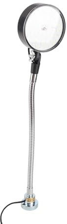LED-Werkzeugmaschinenlampe, Magnetische Lampe, LED-Arbeitsleuchte mit Magnetischem Lampenhalter, Hohe Helligkeit, Legierter Stahl, 360 Grad Flexibler Schwanenhals,