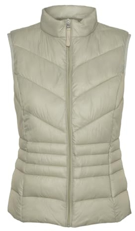 VERO MODA Damen Vmsorayasiv Short Waistcoat Boo Weste