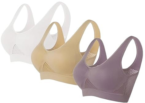 Gepolsterter Sport-BH für Damen, Fitness, Workout, Laufshirt, Yoga, Tanktop, BM0099, Khaki#XL