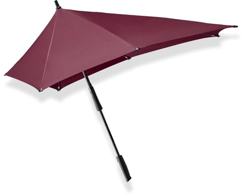 SENZ ° XXL Stick Storm Regenschirm Rose Wine, Rotwein