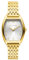 PAUL VALENTINE – Damenuhr Avenue Gold oval 26,5mm – Stilvolle Uhr mit abgerundetem Design, Link-Armband & Edelstahlgehäuse – Armbanduhr 5atm wasserfest – Womens Watch Frauen