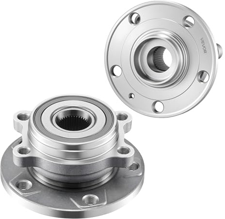 VEVOR 2PCS Front Wheel Bearing & Hub Assembly Fit for 2018 Audi Q3 Komfort Premium Plus Sport Utility 4-Door Volkswagen Beetle Coast Convertible 2-Door 2.0L OEM 513253, Wheel Bearing Hub Assembly Set