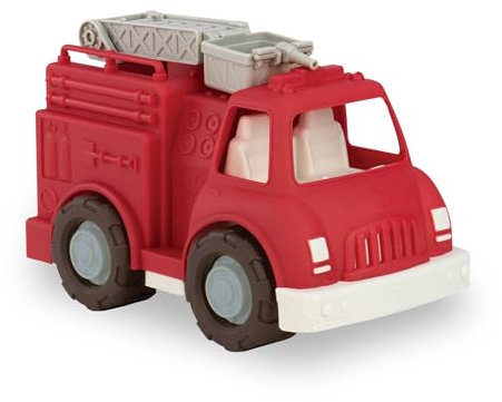 Wonder Wheels Große Feuerwehr 30 cm – Kinder Auto Spielzeug Outdoor Sandkasten Sandspielzeug – Feuerwehrauto Fahrzeug für Mädchen und Jungen ab 1 Jahr