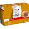 Purina Gourmet Gold Fondant, Nassfutter für Katzen, Sortiment, 12 Dosen à 85 g