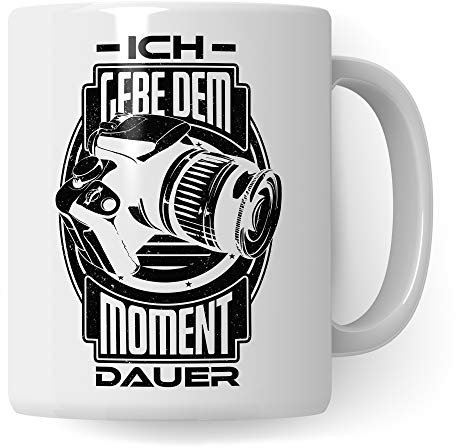 Pagma - Taza con impresión para fotógrafo, regalo para fotógrafos, taza de café, fotografía, objetivo, fotógrafo