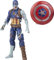 Marvel Legends Series 15-cm Scale Action Figure Toy Zombie Captain America, Premium Design, 1 Figure, and 1 Accessory Multicolor