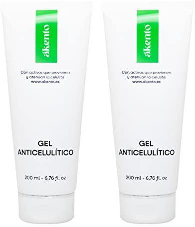PACK 2 Anticelulíticos Akento. Elimina y previene la celulitis