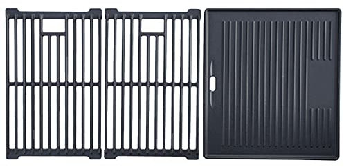 CosmoGrill Cast Iron Griddle and Set for Original 6+1 Gas Barbecue