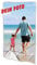 Unikatolo Foto Badetuch vollflächig personalisiert Foto 70 x 140 cm | individuelle Geschenke Männer Frauen Kinder Urlaubsfoto Reisegutschein Hochzeitsgeschenk Geburtstag Weihnachten