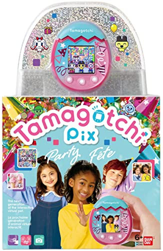 Tamagotchi Pix Party Virtuelles Haustier Konfetti