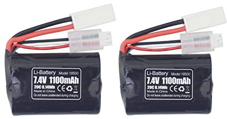 ZYGY 2PCS 7.4V 1100mAh Batterie au Lithium pour UDI008 UDI020 UDI901 UDI001 Haute Vitesse RC Bateau Extérieur Eau Électrique RC Jouet Aviron Pièces De Rechange