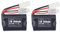 ZYGY 2PCS 7.4V 1100mAh Batterie au Lithium pour UDI008 UDI020 UDI901 UDI001 Haute Vitesse RC Bateau Extérieur Eau Électrique RC Jouet Aviron Pièces De Rechange