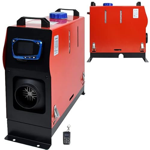 YUENFONG 8KW Standheizung Diesel, 12V Lufterhitzer Auto Luft Dieselheizung mit LCD-Anzeige & Fernbedienung, -40°C~50°C Arbeitsumfeld, für Auto RV Büro Wohnmobil Bus, Modell B