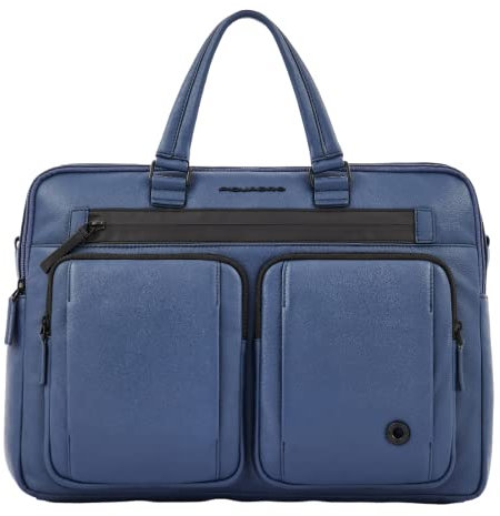 Piquadro Charlie Aktentasche Leder 43 cm Laptopfach
