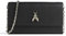 Patrizia Pepe Clutch Tasche Leder 23.5 cm