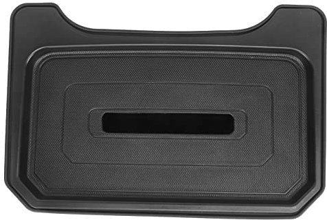Large Capacity Car Rear Storage Box Replacement For Model Y, Slip Resistant Row Seat Organizer Container Car Rear Organizer Tray (Black)