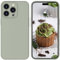 HGH Flüssig Silikon Hülle für iPhone 15 Pro, Handyhülle für iPhone 15 Pro Hülle Dünn, 3-Schicht-Struktur FallSchutz Case mit Weiches Mikrofaser Futter Matt Hülle für iPhone 15 Pro 6.1 Agavengrün
