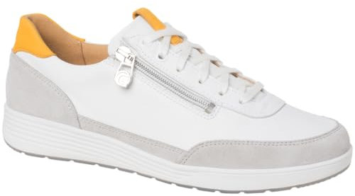Ganter Damen Klara Sneaker, Milk, 44 EU Weit