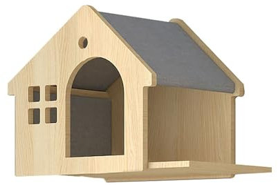 Percorso Gatti da Parete, Mensole per Gatti, Include Cuccia per Gatti, Tiragraffi per Gatti, Scaletta per Gatti, Cuccia a Muro per Gatti, Piattaforma per Saltare, Combinazione Gratuita Fai Da Te ( Siz