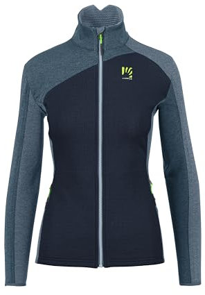 KARPOS 2532023-035 FEDERA F.-Z W Fleece Sweatshirt Damen Vulcan/Bering SEA/Mountain SPR Größe XS