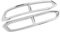 Endrohrabdeckung Auspuffblende Für Audi A6 C8 2019 2020 2021 2022,Schalldämpfer Auspuffrohrabdeckung Trim Car Styling Externes ZubehöR,A-Shape A-Silver