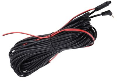 Epronic 2.5mm Male to 4 Pin Dash Cam Cable (6M/19.68ft), Car Rear View Camera Extension Cable for Dash Cam Carplay Screen Camera Reverse Mirror Extension Cord