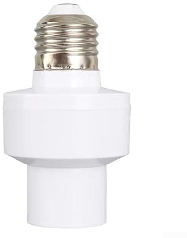 Easily Control Your Lights Motion Sensor Smart Bulb Socket Adapter Compatible with For E27 Plugs