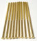 Pack of 10 Brass Electrical Screws 75mm X 3.5mm Brass(Gold) Long Socket Screw Switch Plugs Fixings Raised Slotted Head