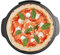 Outset Padella per pizza in ghisa, pietra per pizza da 18 pollici per forno e grill
