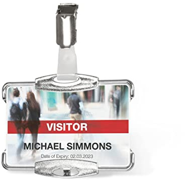 Durable RFID Secure Card Holder - Silver (Pack of 10)