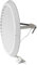 La Ventilazione DFR160X Griglia di Ventilazione in Plastica Pieghevole, Bianco, diametro 186 mm