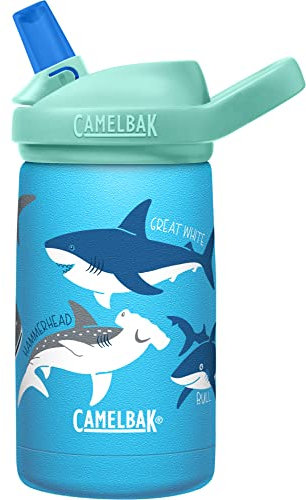 Eddy+ Kids SST Vacuum Insulated 12OZ, Sharks of The World, BTS Le 2022