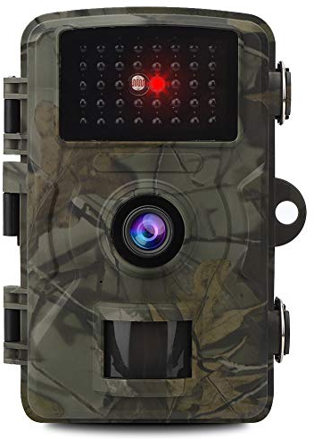 Bindpo Hunting Camera, 12MP 1080P High Definition Game Camera IR IP66 Waterproof Camera for Home Security Outdoor Wildlife Monitoring- Camouflage