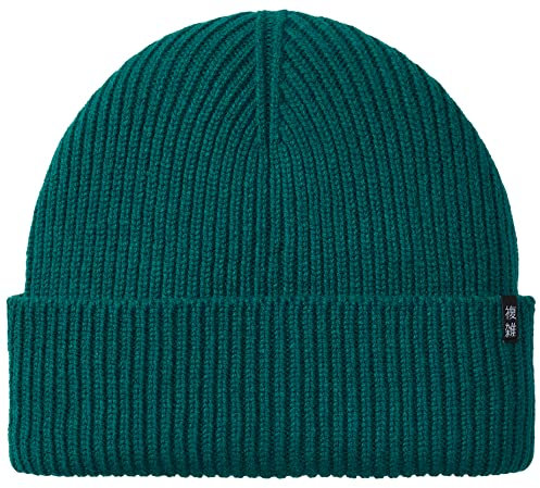 Enter the Complex® Merino Winter Mütze - Tao - 100% Merino Wolle, Beanie, Watch Cap, Strickmütze, Weich und Elastisch, Grobstrick, Damen und Herren, Grün