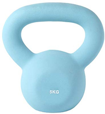 hanteln Set 1 PC-Hantel Kettle Männer Frauen Kettle Dumbbells Kugel Indoor Fitnessgeräte Sport Eisen Klassisches Muskeltraining verstellbare hanteln (Color : Blue-5kg)
