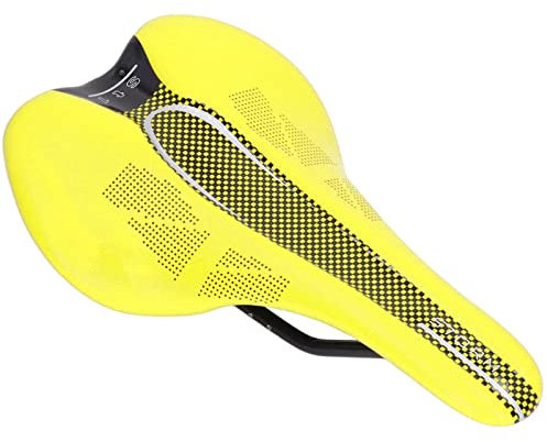 plplaaoo Fahrradsitze für Komfort, Fahrradsattel, Mountainbike-Sattel, Ultraleicht, weich, Mountainbike-Sitzkissen, Fahrradsitz aus Mikrofaser-Leder, ergonomisches Design, für Rennrad, Mountainbike