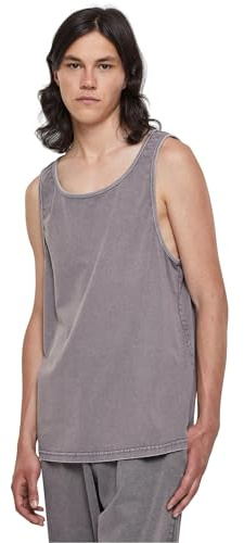 Urban Classics Herren Heavy Oversized Acid Wash Tank