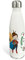 Bouteille d'eau. Bouteille personnalisée. Bouteille en acier inoxydable. Bouteille isotherme à double couche. Sans BPA. 500ml et 750ml. Cadeaux originaux pour les enseignants. SUPER PROFESSEUR