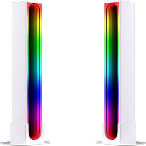 Smart LED Lightbar, 3D Visual Feast,Bluetooth RGBIC TV Backlight, APP&Remote Control Gaming Lamp Sync with Music, LED Play Light Bar for TV PC Gaming Movies Room Decoration…