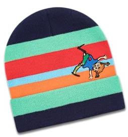 koaa Pippi Langstrumpf Fröhlich Beanie - pippi langstrumpf, Jungen mädchen wintermütze, kindermütze, warme strickmütze, mütze, Baby strickmützen Kinder, jungenmütze winterhaube, Winter, Herbst