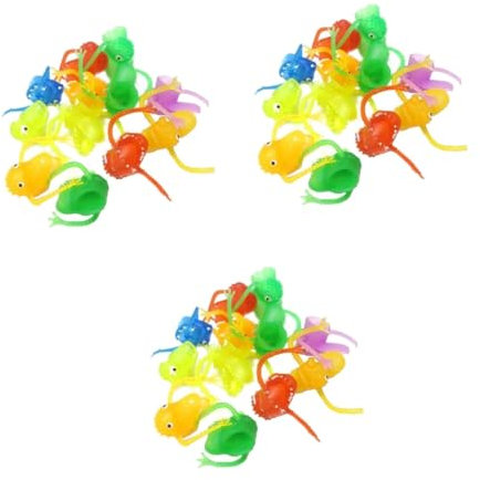 SAFIGLE 60 STK Spielzeug Fingerpuppen Spielzeug Für Fingerpuppenspiele Krabbelndes Spielzeug Fingerspielzeug Rollenspiel Handpuppe Mini-Puppen Fingerpuppen- Kind Kriechen Fingerbett