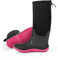 Ubon Stivali Pioggia Donna in Gomma Alti Impermeabili in Neoprene Scarpe da Pioggia Traspiranti Comode Resistenti Stivali da Caccia Esterno Lavoro Pesca Giardinaggio Avventura Rosa 36