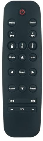 ROLLGAN 93i DAB Ersetzte Fernbedienung Anwendbar für Roberts Stream 93i DAB Radio Remote Controller